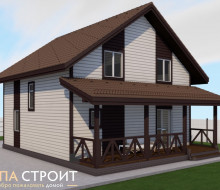 2-х этажный дом 140кв.м.